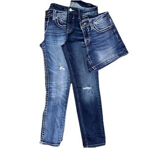 Vigoss Jeans And Shorts  Size 25,28 & 6